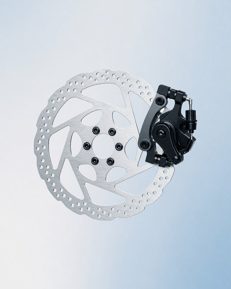 Front & rear disc brakes
