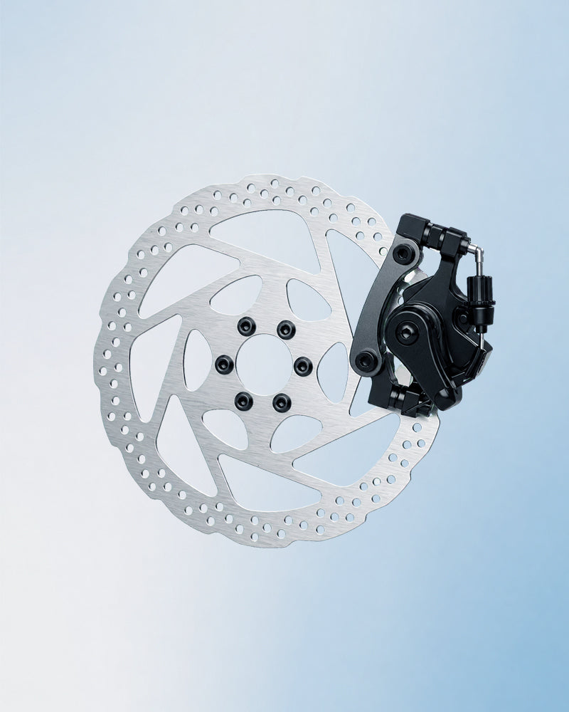 Front & rear disc brakes