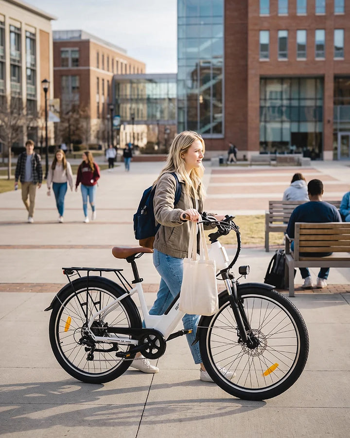 Dorm to class in minutes