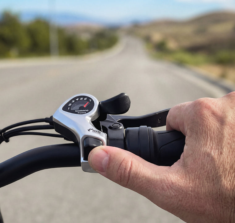 Shimano 7-speed gears